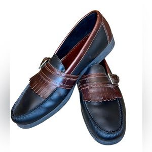 Sperry Top Sider Loafers Mens Leather Tremont Kiltie Shoes Size 13M